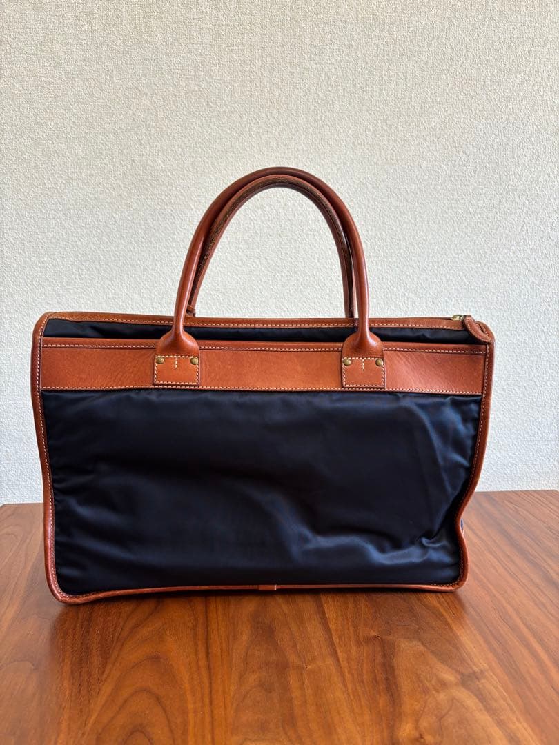 フェリージ ビジネスバッグ 1731/DS ナイロン バケッタレザー 牛革