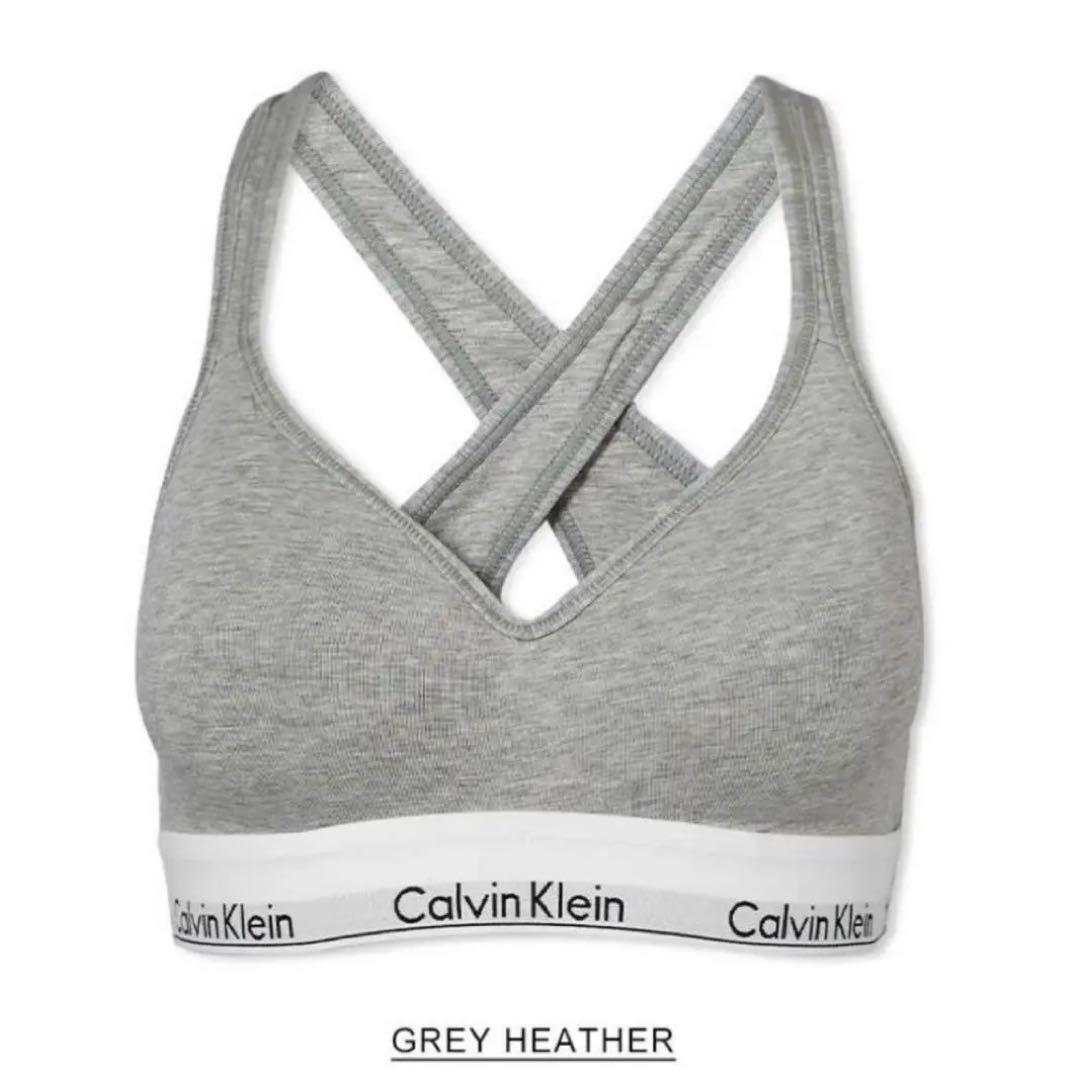   カルバンクライン ブラ QF1654 ブラック グレー