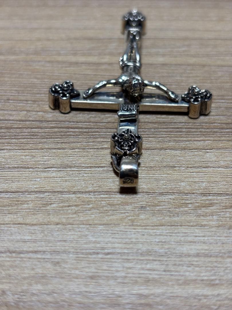 シルバー925 十字架ネックレス