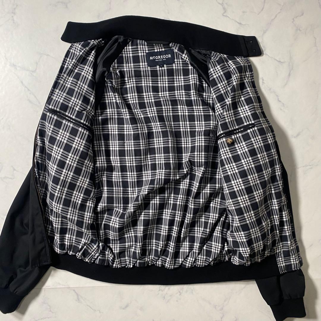 【極美品】マックレガー　スイングトップ　チェック柄　ブルゾン　大きいサイズ　　L
