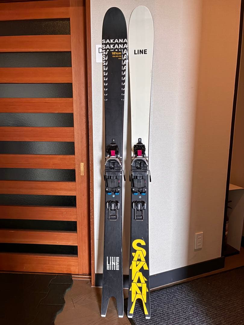 LINE SAKANA スキー板 181cm テレマークNTN