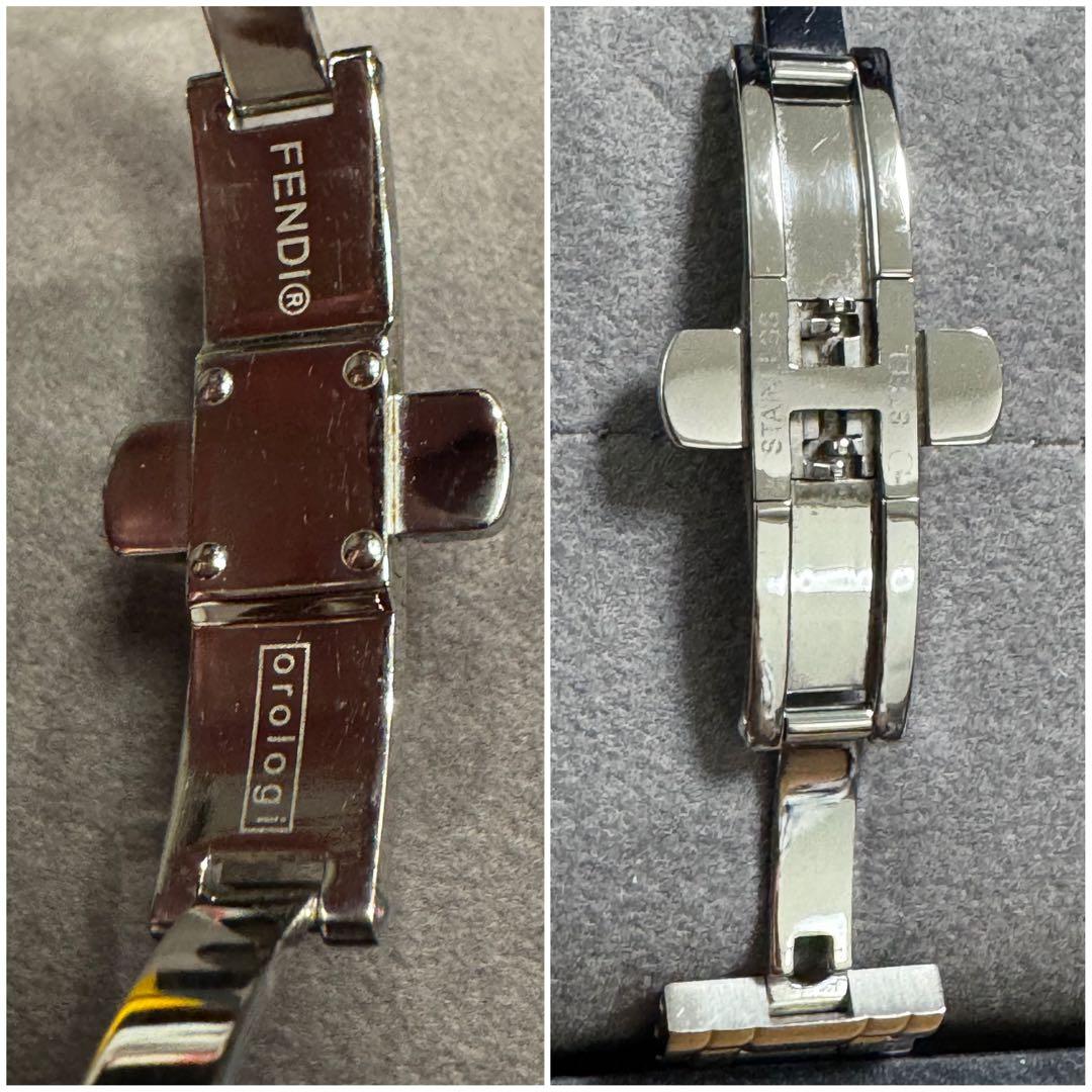 フェンディ 7000Lクラシコ シェル文字盤 12Pダイヤ SWISS MADE