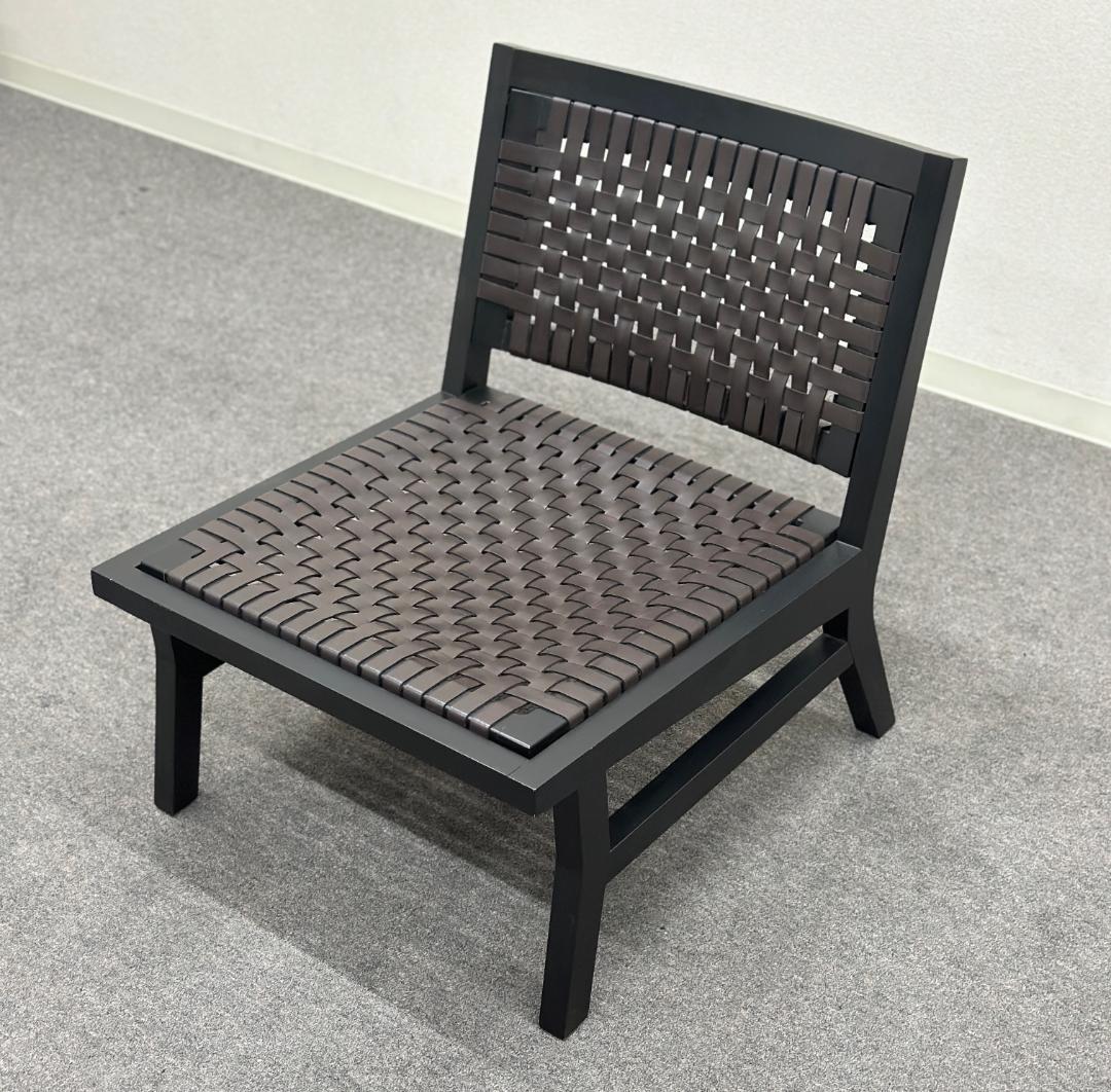 Cassina ixc.■CACTO　ラウンジチェア　ダークブラウン　レザー