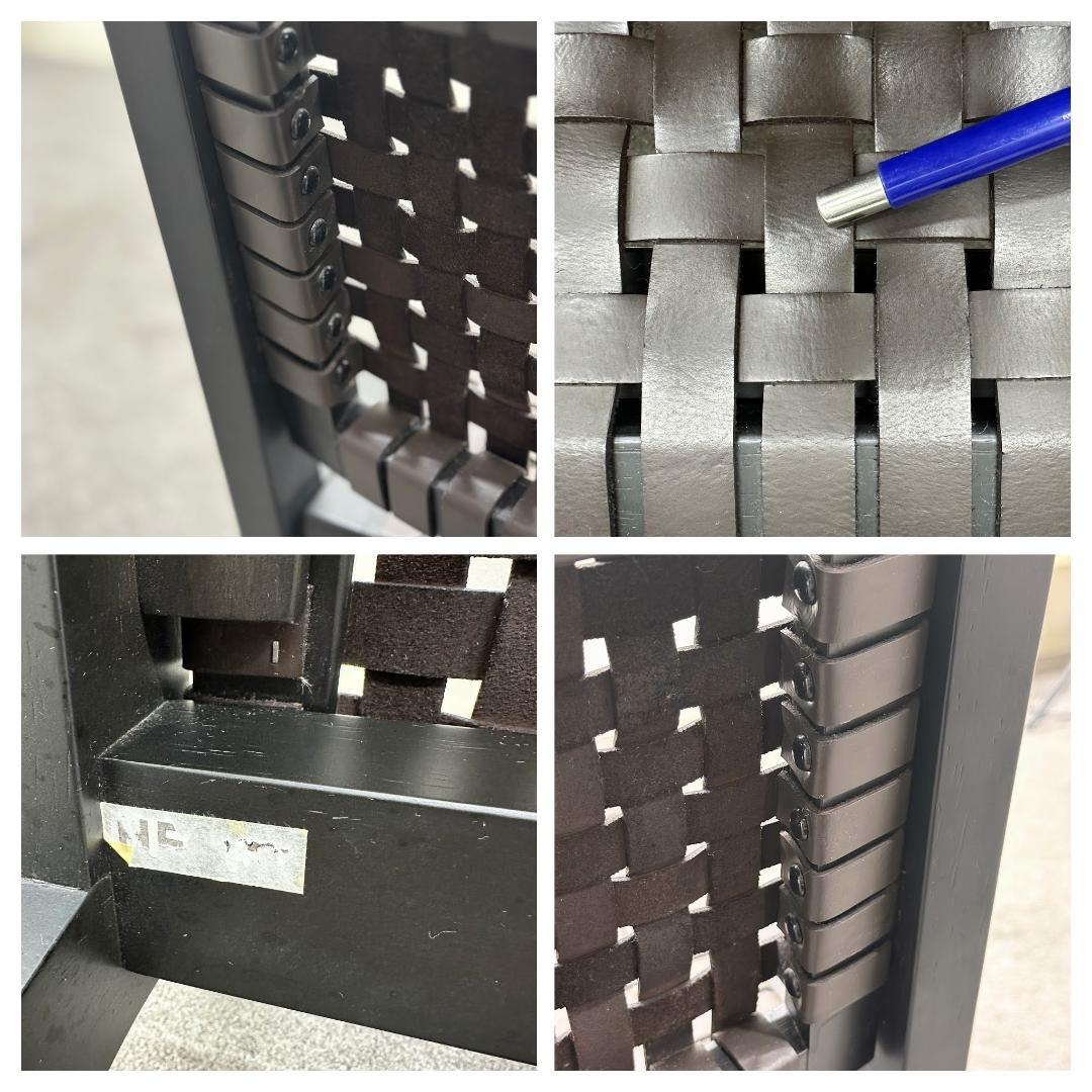 Cassina ixc.■CACTO　ラウンジチェア　ダークブラウン　レザー