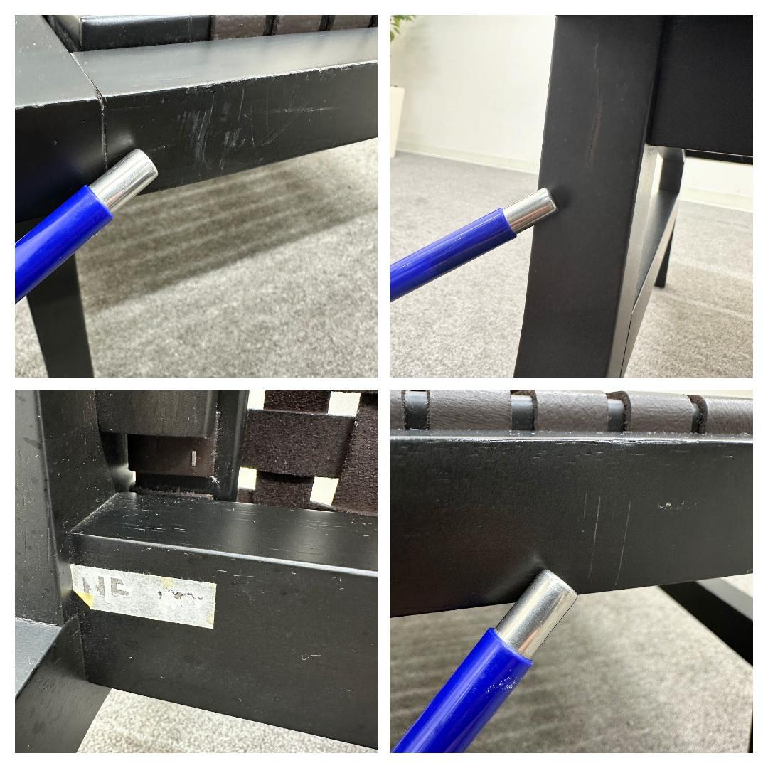 Cassina ixc.■CACTO　ラウンジチェア　ダークブラウン　レザー