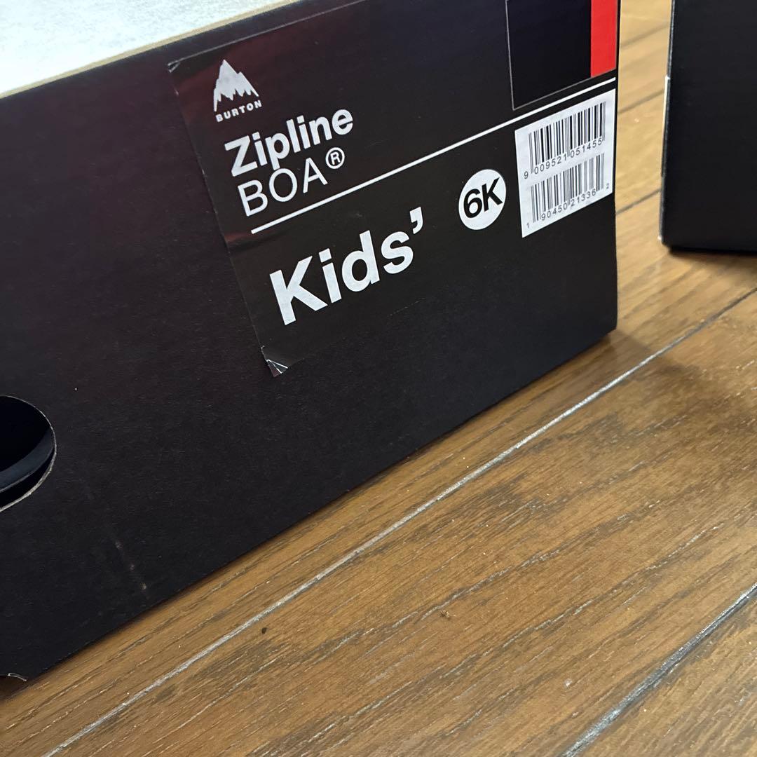 burton ZIPLINE 6k 24cm 子供用　ブーツ　バートン