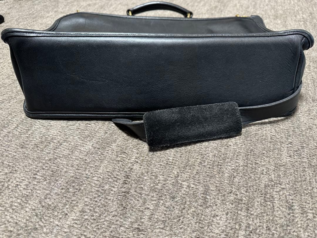 オールドコーチ　OLD COACH　ブリーフケース　黒　madein USA