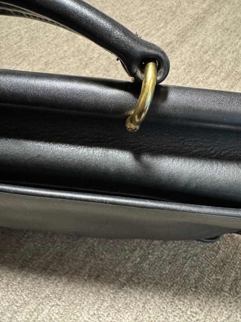 オールドコーチ　OLD COACH　ブリーフケース　黒　madein USA