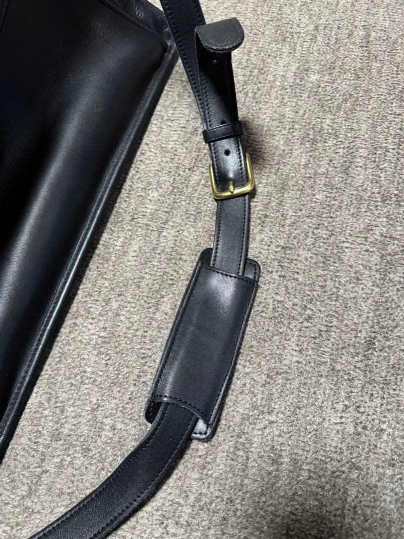 オールドコーチ　OLD COACH　ブリーフケース　黒　madein USA