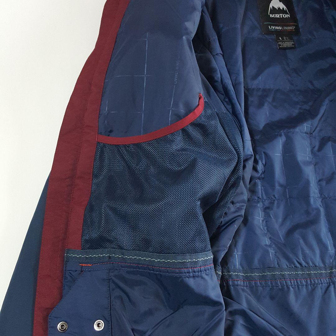 極美品 BURTON メンズ スノージャケット COVERT 防水透湿 Lサイズ