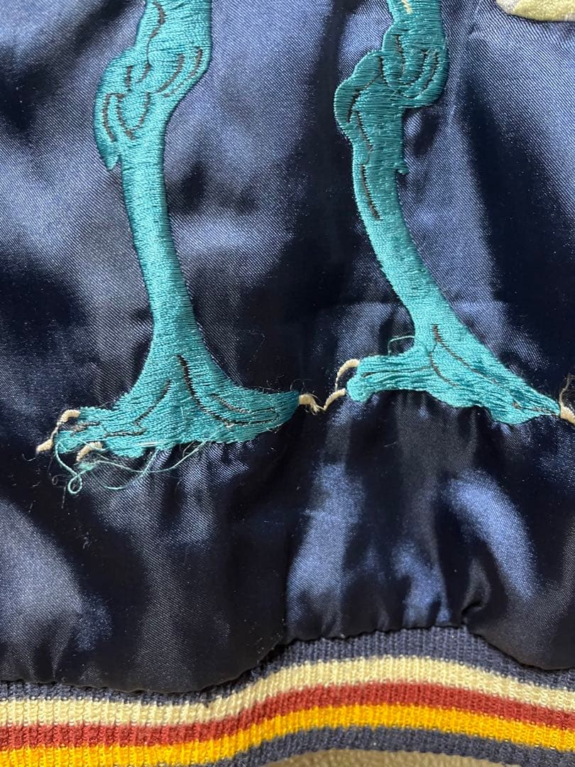 テーラー東洋 ミュータント鷹 リバーシブル スカジャン　Sサイズ