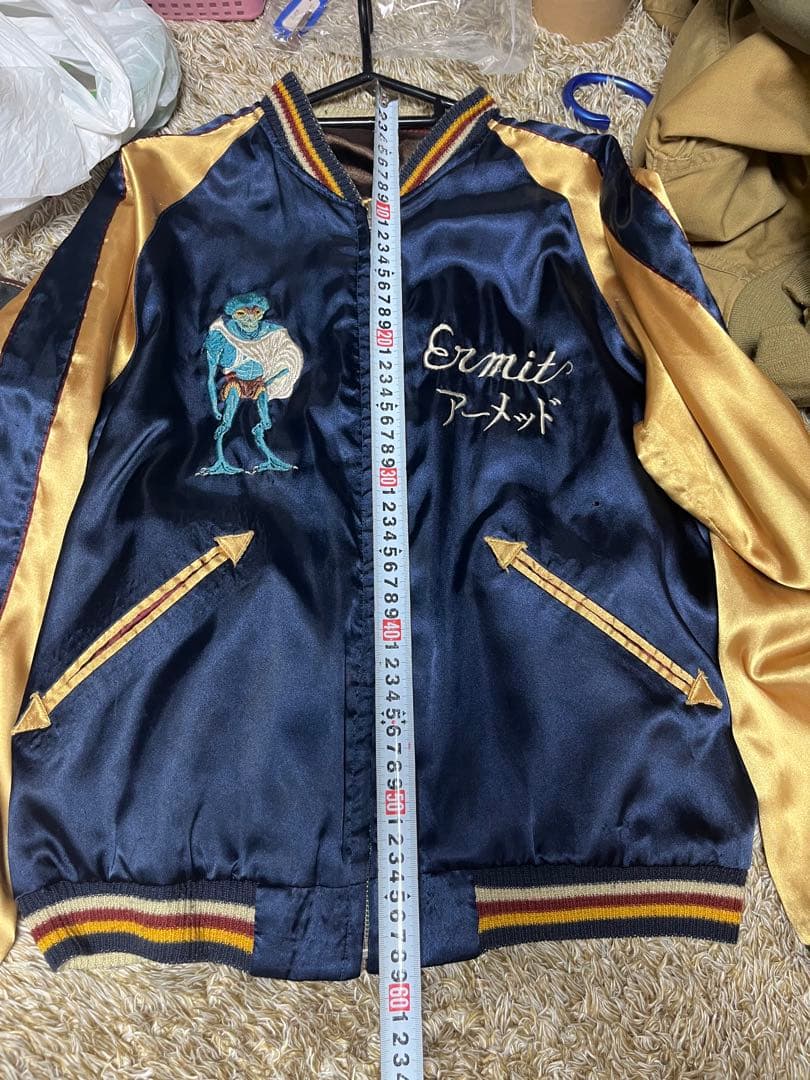 テーラー東洋 ミュータント鷹 リバーシブル スカジャン　Sサイズ