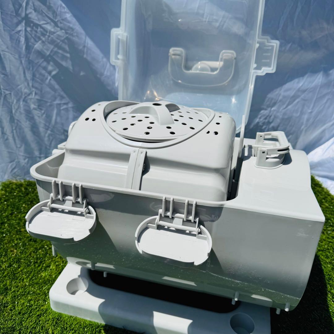 ドラム式全手動洗濯機　ぐるぐるぶんまわ槽　ミニ洗濯機 小型　ポータブル洗濯機