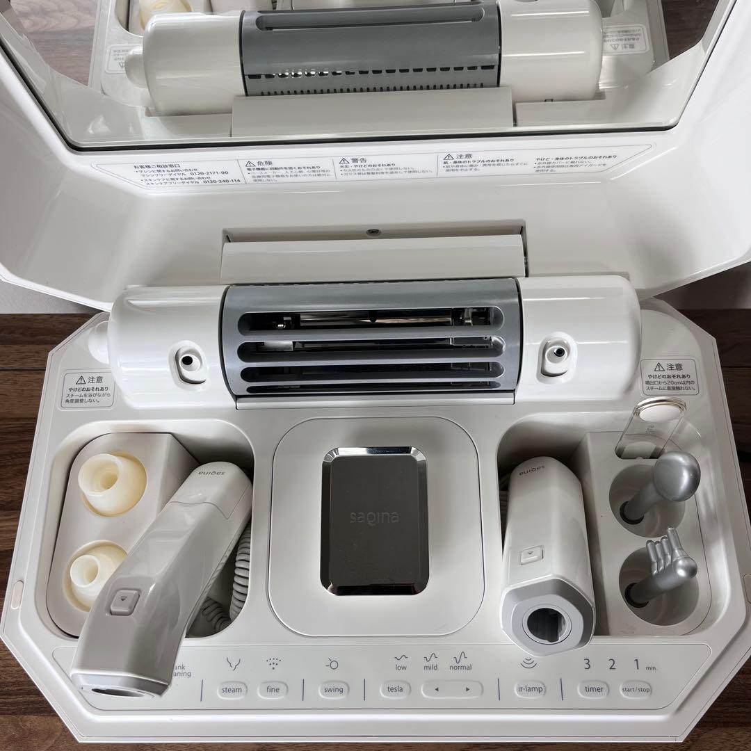 【動作品】saqina サキナ ルルシェ 美顔器 スチーム 定価325,700円