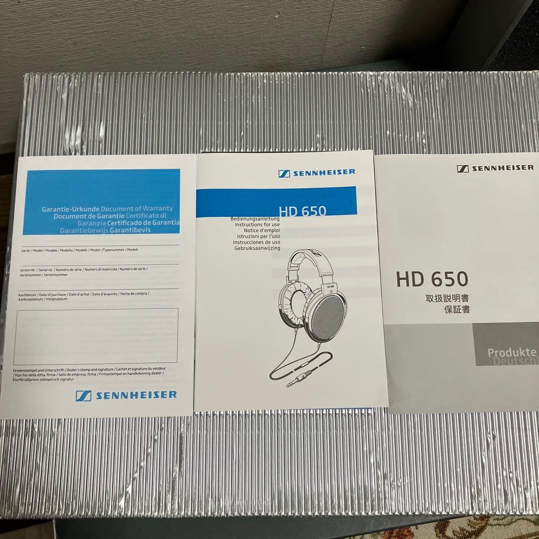 ヘッドホン sennheiser HD650