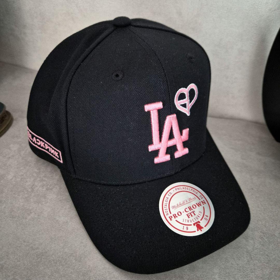 レア★日本未発売BLACKPINK×MLB 限定コラボキャップ
