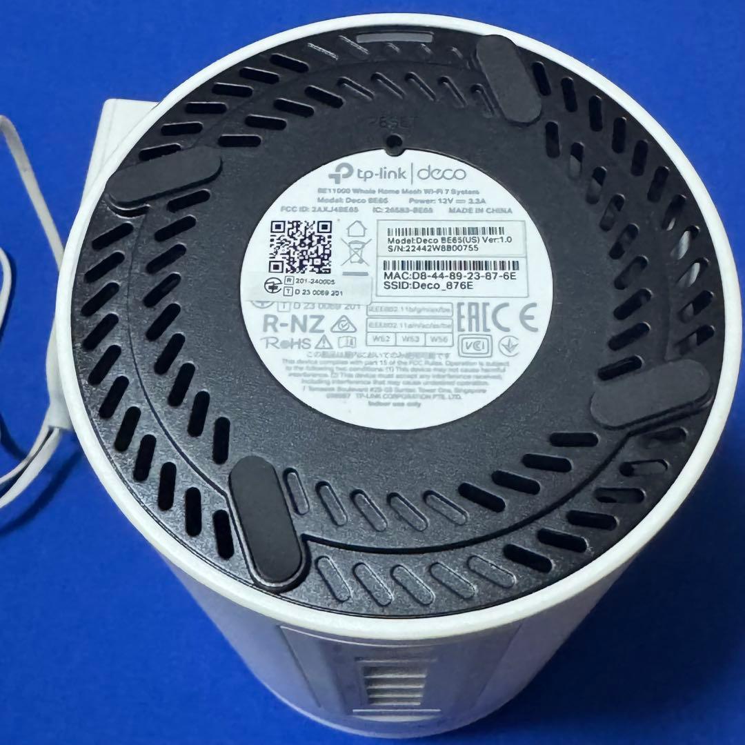 TP-LINK deco BE65 無線LANルーター