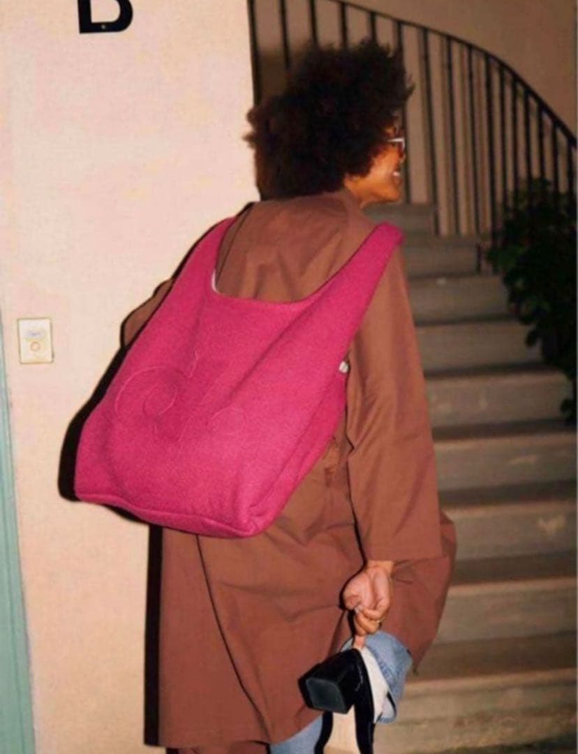 Diemm wool bag トートバッグ 黄緑 グリーン