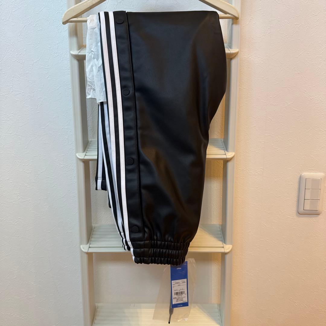 adidas × JEREMY SCOTT フェイクレザーワイドパンツS試着のみ