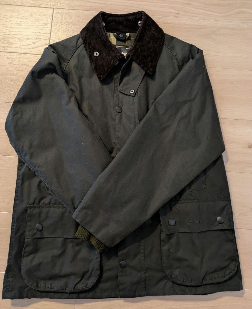 38 Barbour バブアー ビデイル　オイルドジャケット クラシックフィット