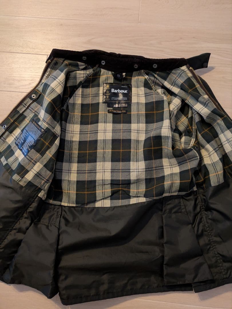 38 Barbour バブアー ビデイル　オイルドジャケット クラシックフィット