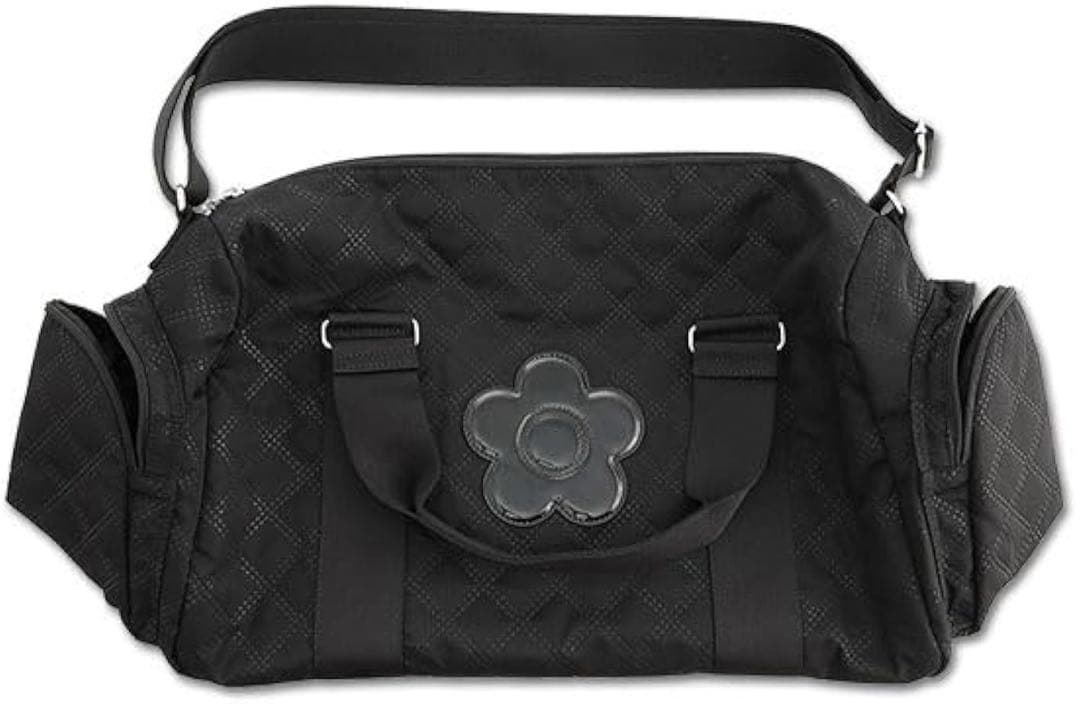 新品 MARY QUANT マリークヮントピンソニックキルトデイジー ボストン