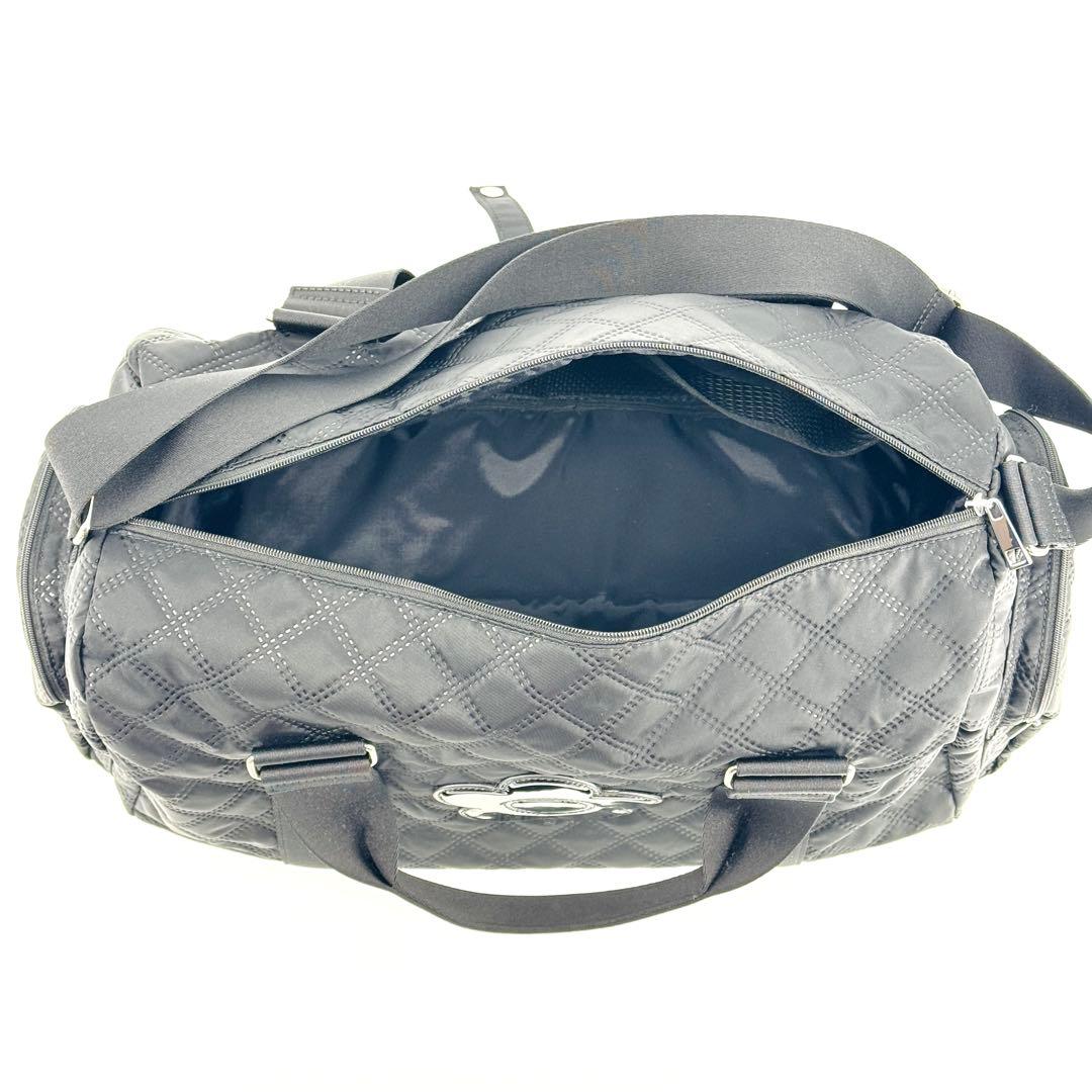 新品 MARY QUANT マリークヮントピンソニックキルトデイジー ボストン