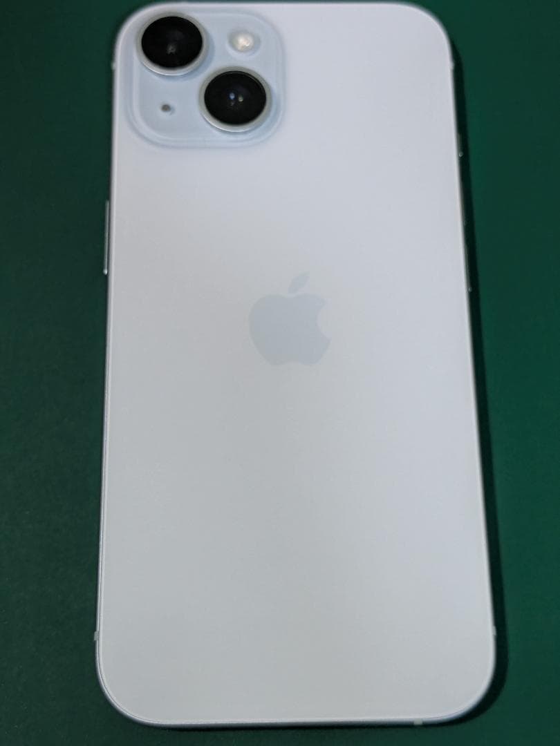 iPhone 15 128GB SIMフリー　ブルー　バッテリー99%　ジャンク