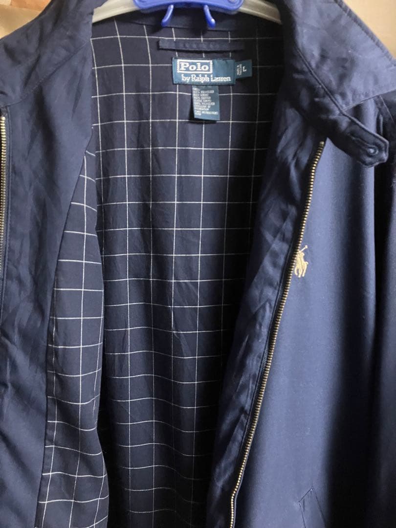 POLO ラルフローレン短丈スイングトップ　Lサイズ