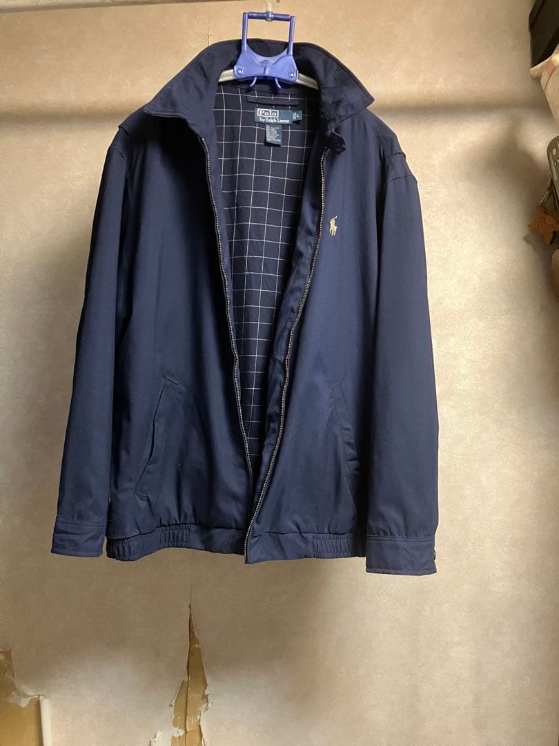 POLO ラルフローレン短丈スイングトップ　Lサイズ