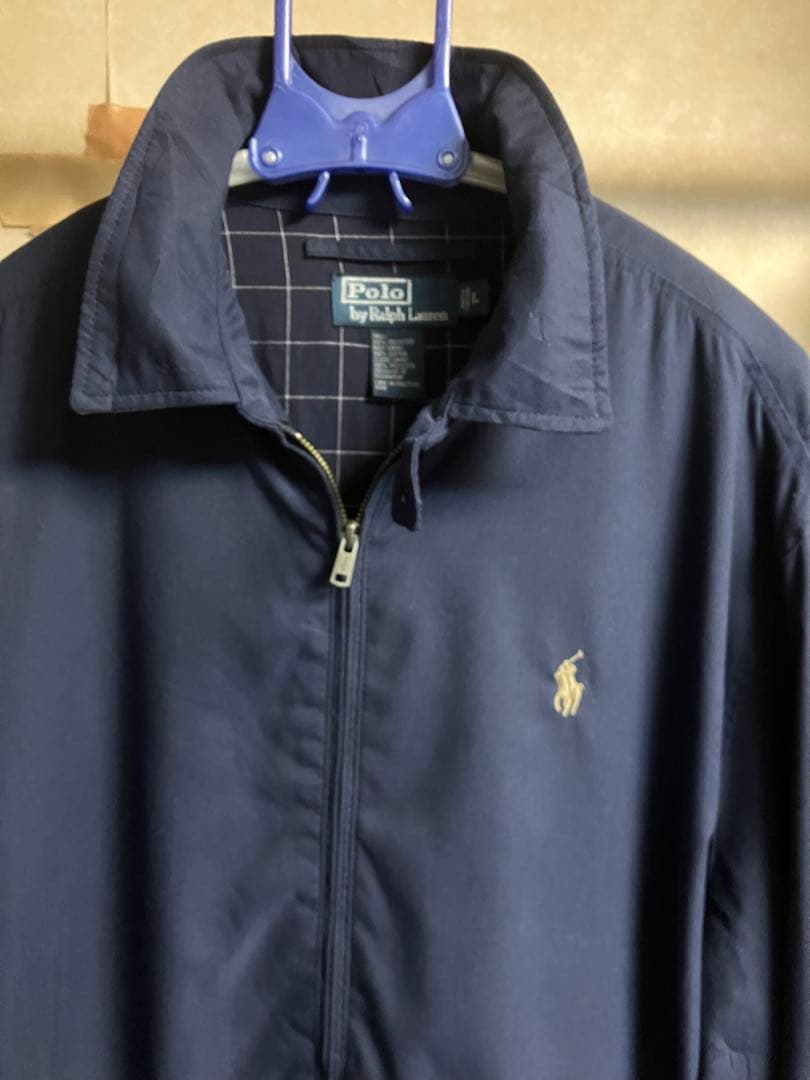 POLO ラルフローレン短丈スイングトップ　Lサイズ