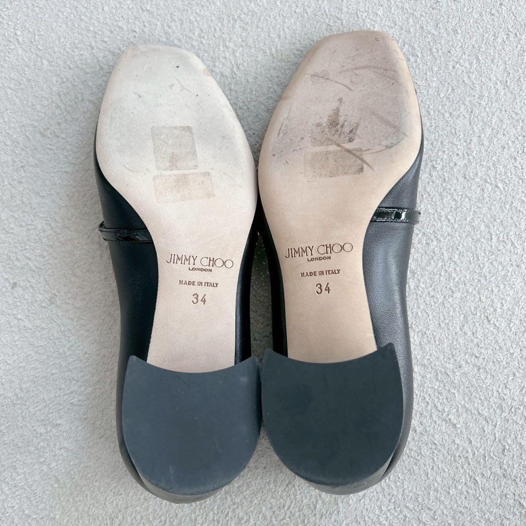 極美品✨ JIMMY CHOO ELISA パンプス チャンキーヒール