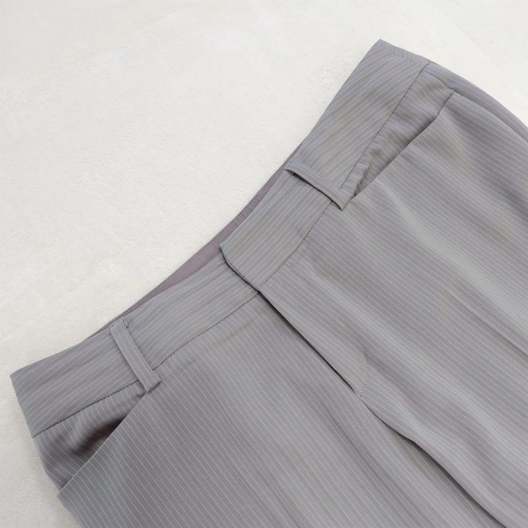 美品 INDIVI セットアップ スーツ パンツ 就活 レディース 大きい