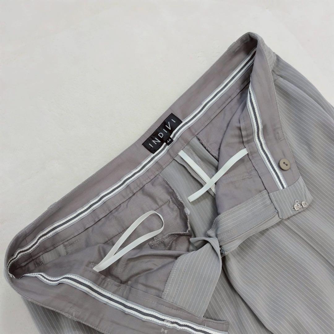 美品 INDIVI セットアップ スーツ パンツ 就活 レディース 大きい