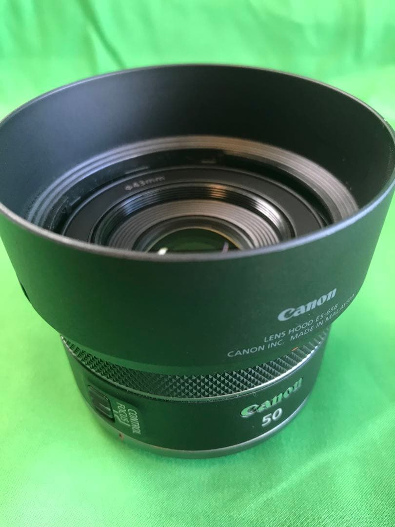 キヤノン　RF50mm f1.8 STM 専用フードES-65B