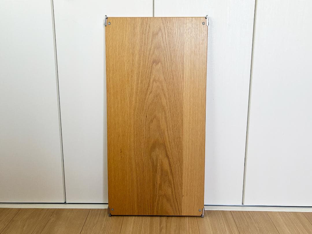 無印良品 ステンレスユニットシェルフ 棚板 オーク材 幅84cm 3枚セット