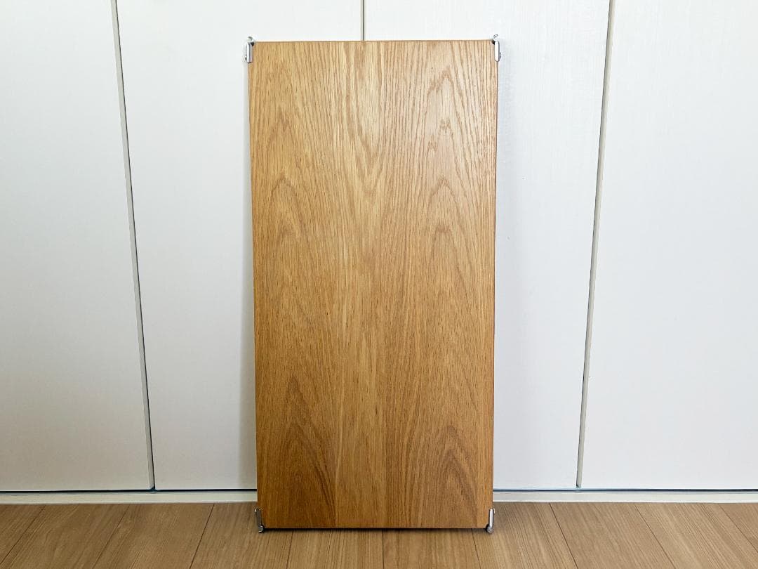 無印良品 ステンレスユニットシェルフ 棚板 オーク材 幅84cm 3枚セット