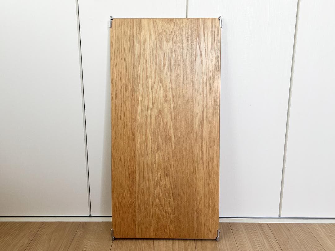 無印良品 ステンレスユニットシェルフ 棚板 オーク材 幅84cm 3枚セット