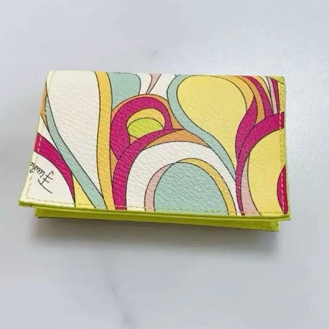 【未使用】EMILIO PUCCI 名刺入れ エミリオプッチ カードケース