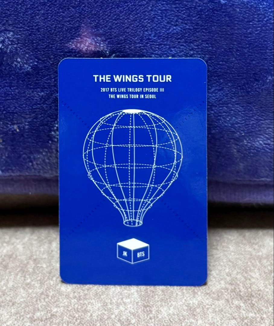 BTS WINGS TOUR in SEOUL DVDトレカ　ジョングク