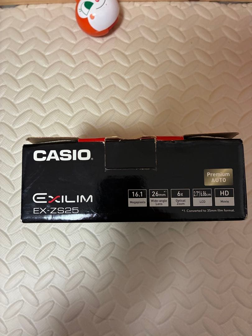 美品　casio ex-zs25 デジタルカメラ　充電コード未開封