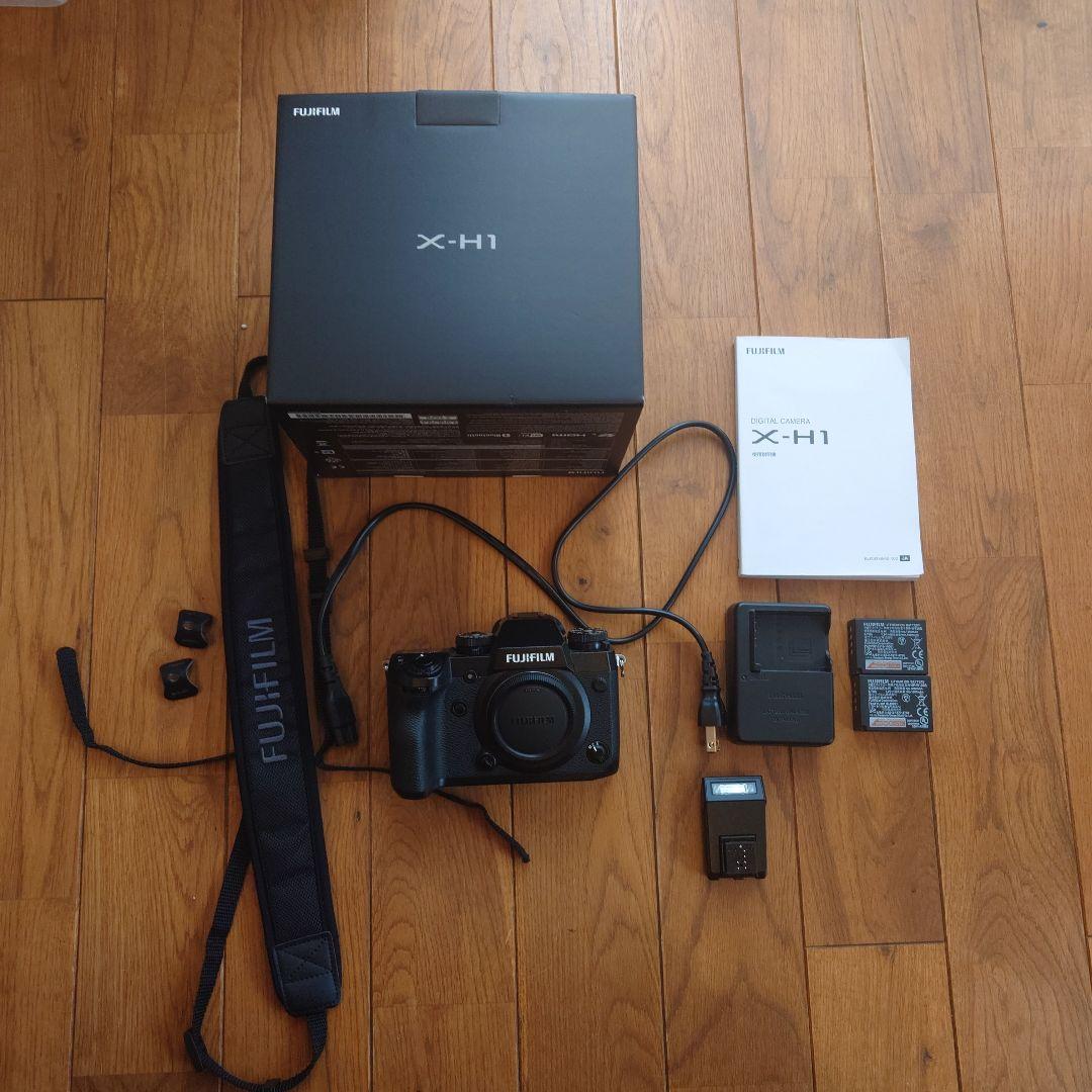 【美品】FUJIFILM X−H1　フジフイルム　ミラーレス一眼カメラ