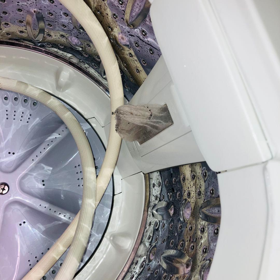 1r54. SHARP 5.5kg 全自動洗濯機 ES-GE5B 2018年製