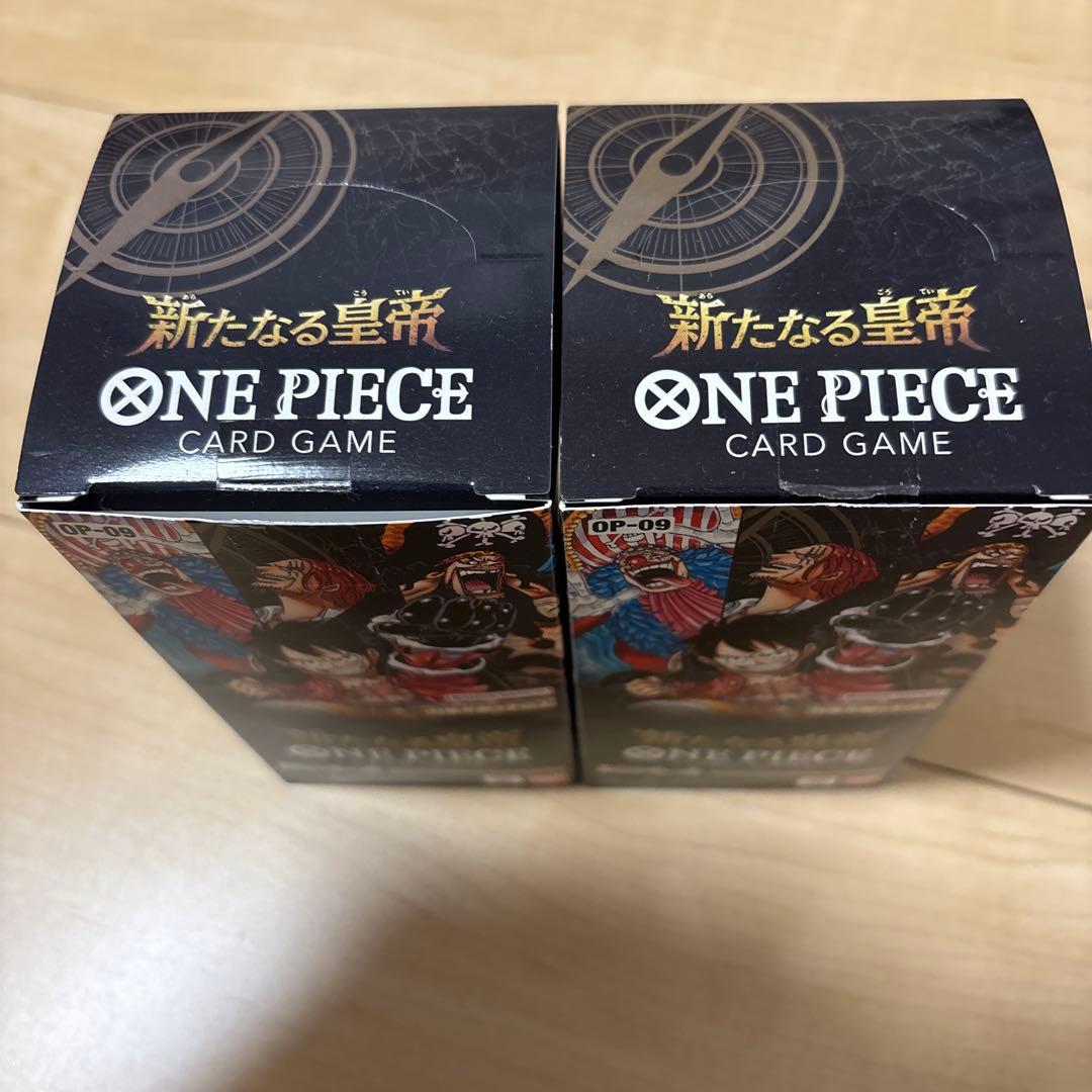 ONE PIECEカードゲーム OP-09 2boxテープカット品　新たなる皇帝