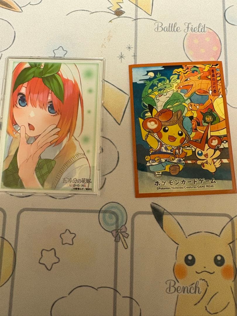 リーパラ付き　青黄ハンコック　構築済みデッキ　リーパラ抜き