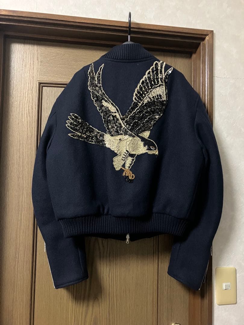 dries van noten エンブロイダリーボンバージャケット　刺繍