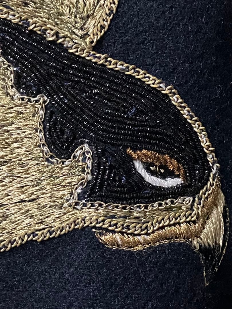 dries van noten エンブロイダリーボンバージャケット　刺繍