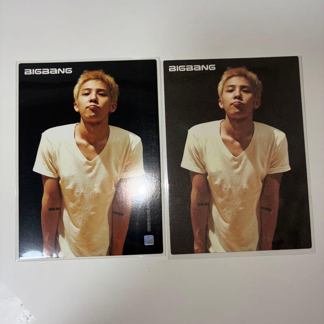 Bigbang GD ジヨンG-DRAGON 特典カード トレカ 付箋セット