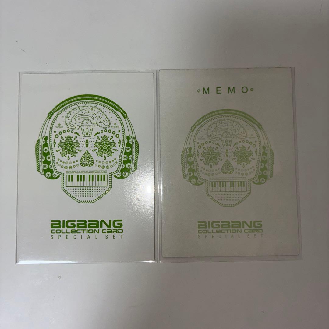 Bigbang GD ジヨンG-DRAGON 特典カード トレカ 付箋セット