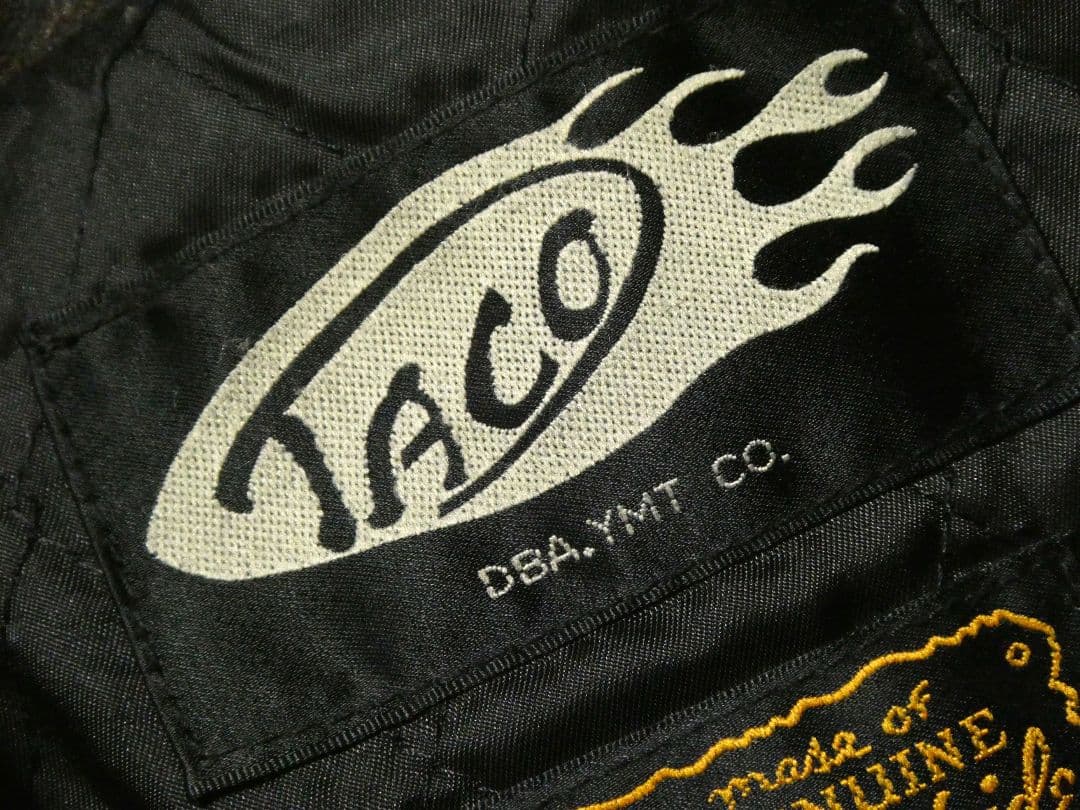 ヴィンテージ加工ステアハイド＆TALON！1970年代レプリカ！DACOシングル